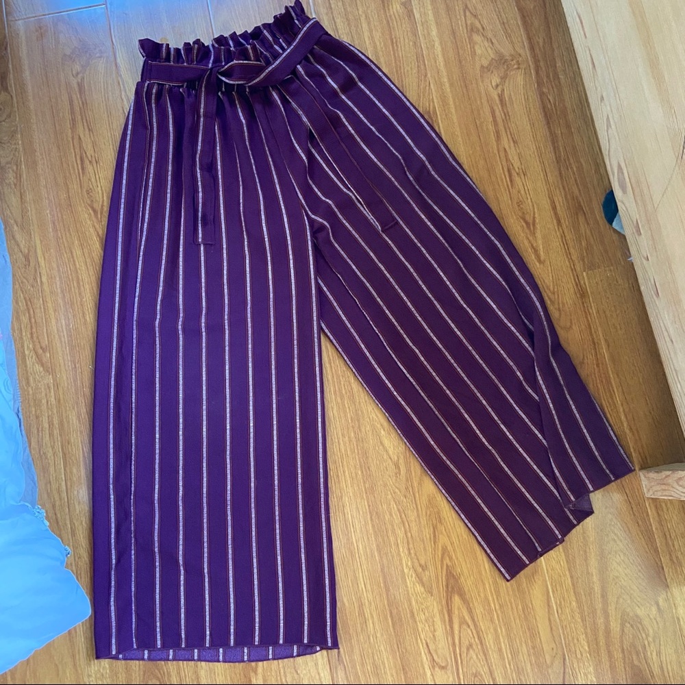 High Waisted Wide Leg Pants